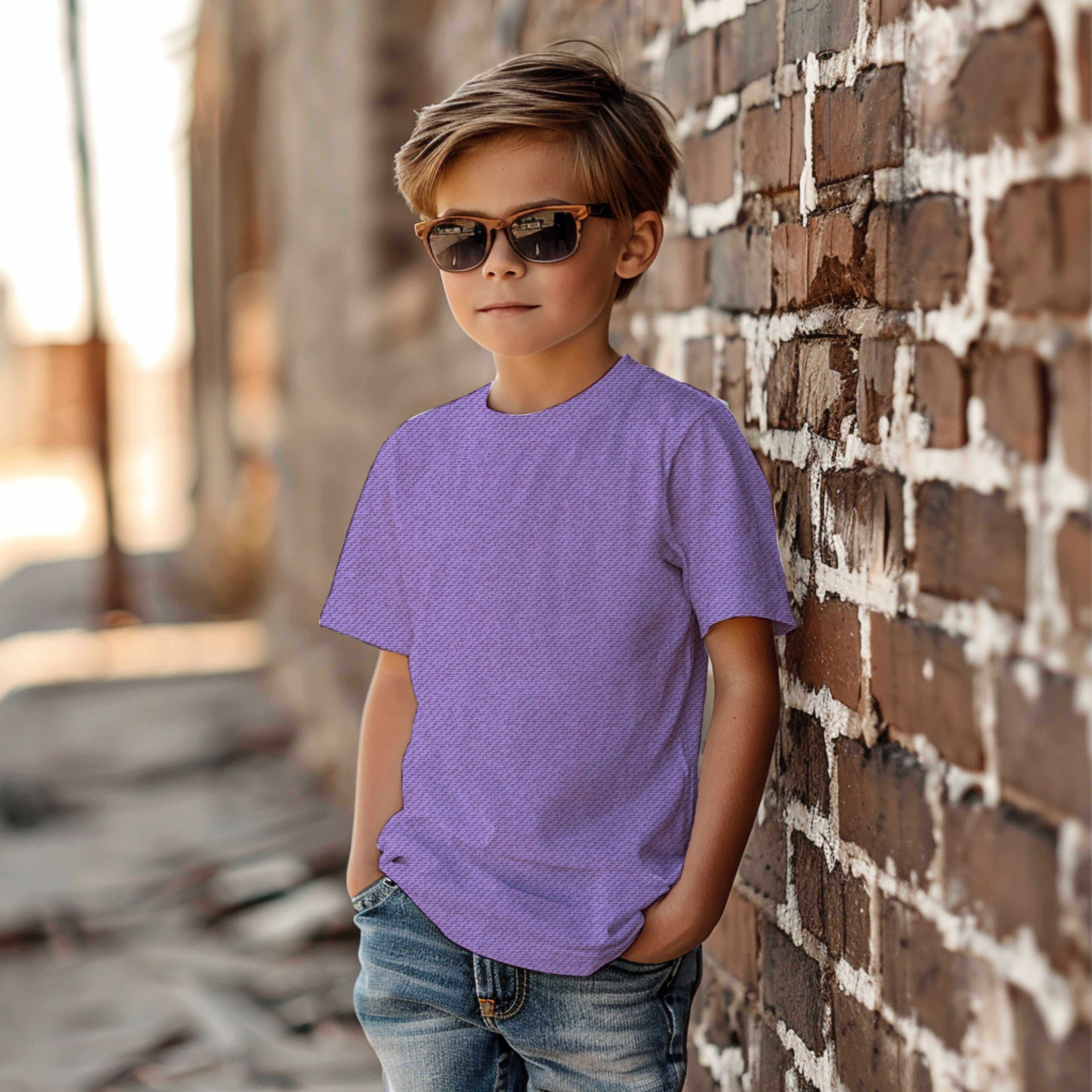 Jeans Optik Lila Augustvorbestellung